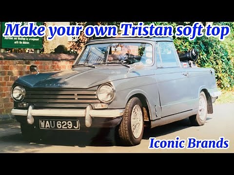 Triumph Herald & How to make your own bolt on removable soft top to suit any Triumph Herald type