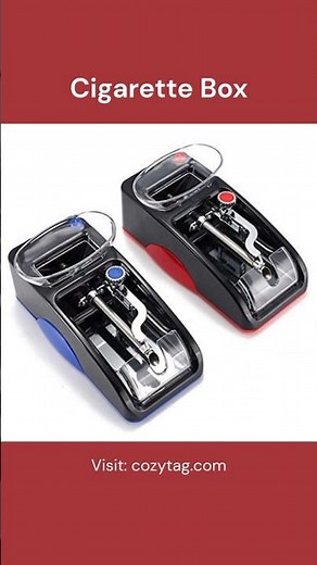 Electric Easy Automatic Cigarette Rolling Machine Tobacco Injector Maker Roller #cozytag