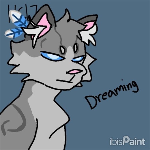 Jayfeather and the magical stick. || Warrior cats. #warriorcats #animation #cat #warriors #stick