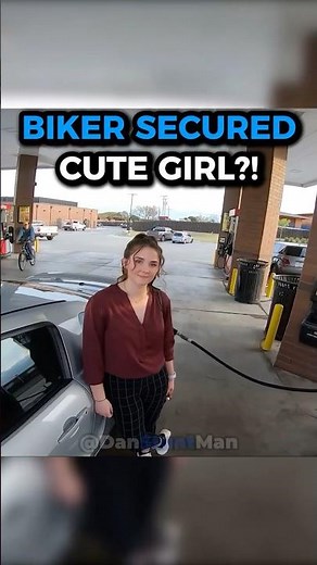 Biker Finds Wife At Gasstation😍