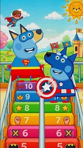 Count 1 to 10 With Super Heroes #kids #kidssongs #counting