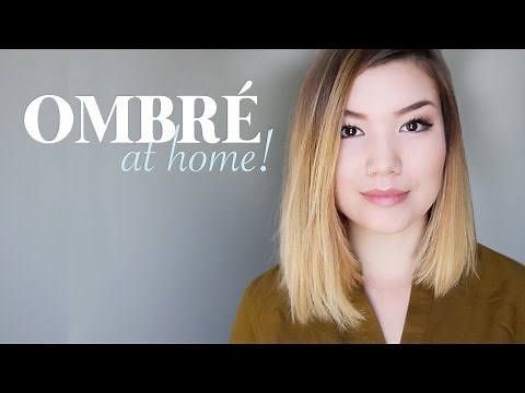 DIY OMBRE / BALAYAGE AT HOME // how-to & demo