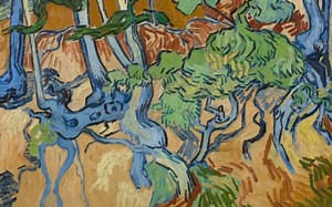 Postal revela ubicación de la última obra de Van Gogh 'Tree Roots'
