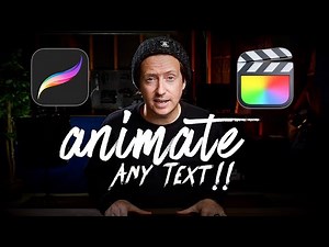 How to animate ANY text or font in Procreate!! EASY PROCREATE TUTORIAL