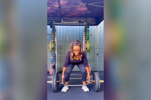 Oprah Winfrey reveals how Adele inspired her to hit the gym and deadlift at 72