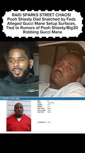RAID SPARKS STREET CHAOS! Pooh Shiesty Dad Snatched by Feds Alleged Gucci Mane Setup Surfaces