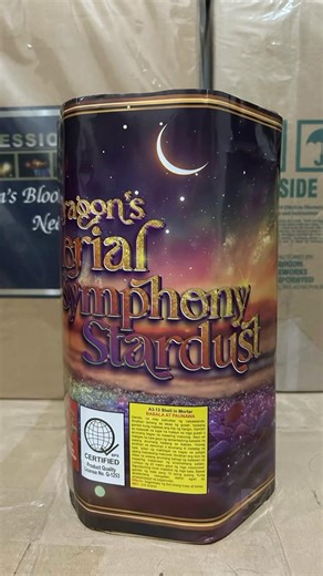 NEW! Aerial Symphony Stardust (2") by Dragon Fireworks - 7 Shots