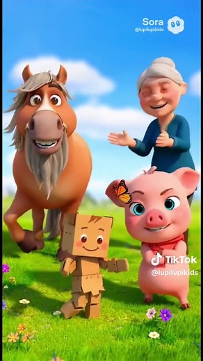 Mi caballo percheron - canciones infantiles #videosparaniños #cancionesparaniños #tiktokids #niños #kidsoftiktok