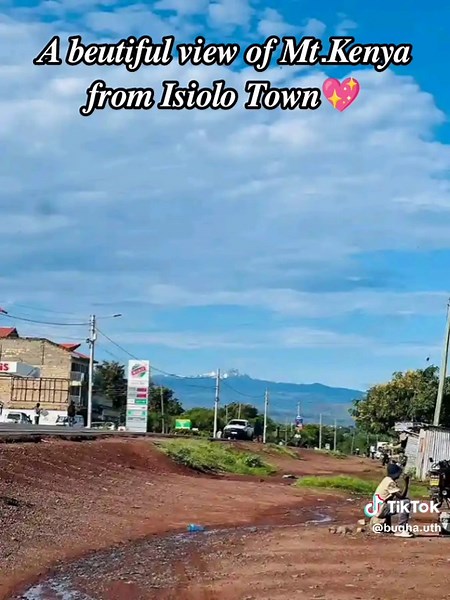 Stunning Views of Mount Kenya from Isiolo