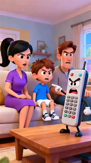 Kids Disappear After Remote Break | Nezha Kids TV