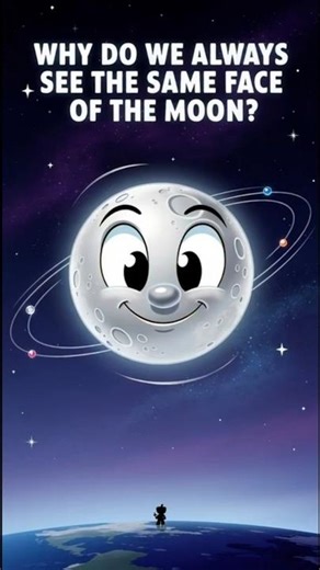 Why Do We Only See One Side of the Moon? Tidal Locking Explained