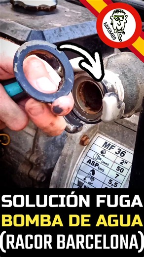Water Pump Leak Fix 💦 (Racor Barcelona)