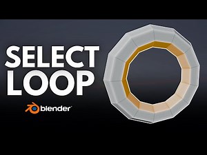Select Loop Shortcut in Blender!
