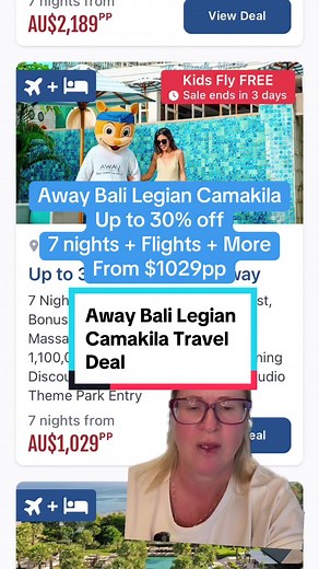 Away Bali Legian Camakila. From $1029pp. #bali #baliindonesia #traveldeals #awaybalilegiancamakila #legian @TravelOnline