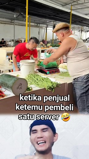 202K views · 1.4K reactions | ketika penjual ketemu pembeli satu server 藍 #komedi #kocak #ngakak #lucu #funny | Andree Saja | Facebook