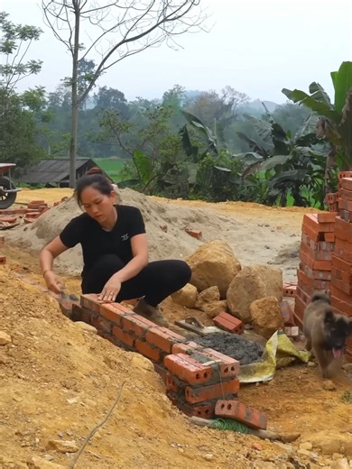 Timelapse of Log Cabin Kitchen Construction