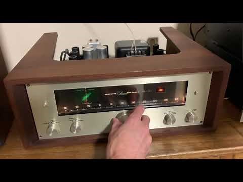 Marantz 10B Demonstration - Best Tube Tuner Ever Made