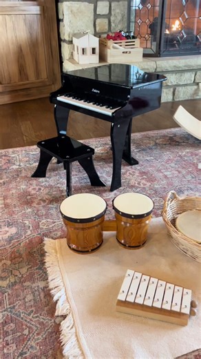 Music and movement at home! @Montessori And Me sent us this glockenspiel and we have used it daily! Use code TAYLORHEIMAN for a discount! 🔗 in bio #montessoriandme #toddlerboy #learningthroughplay #winter #earlychildhoodeducation #toddlermom #toddleractivities #musictoddler #montessori #montessoriathome #montessoriinspired #montesssorifortoddlers #musicandmovement #wobbleboard #toddlermovement