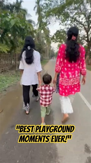 Pure joy, little steps, big happiness 💛 Rayn’s day is full of laughter with his best friends!