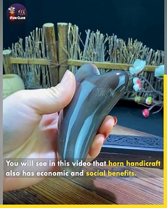 How to Make Amazing Horn Handicrafts from Natural Materials.😱😍 #handicrafts #horncrafting | Fun club