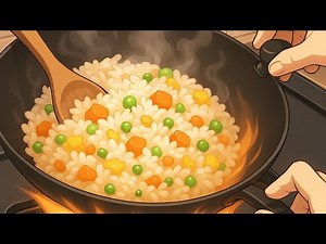 ASMR Chinese Fried Rice 🍚✨ | Relaxing Anime Cooking Animation (No Talking, Only Sounds)