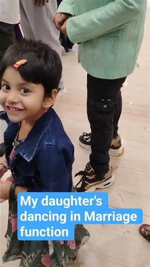 My daughter's dancing in Marriage function #short #shorts #ytshorts