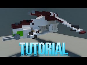 Star Wars LAAT/i Gunship Tutorial (MineCraft)
