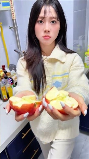 Este Truco de Manzana te Dejará sin Palabras 🍎 #skillcheck #viral