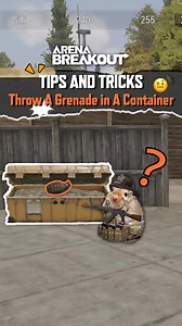 6.8K views · 242 reactions | A grenade can deal large damage in #ArenaBreakout. But what will happen if we put a grenade into a container and close it? | Arena Breakout | Facebook