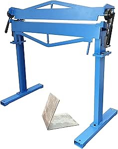 INTSUPERMAI 36" Metal Plate Bender Manual 36" Sheet Metal Bending Machine Metal Brake Machine Sheet Bending Folding Machine Hand Metal Bending Brake Pipe Bender 0-120° Bending Angle