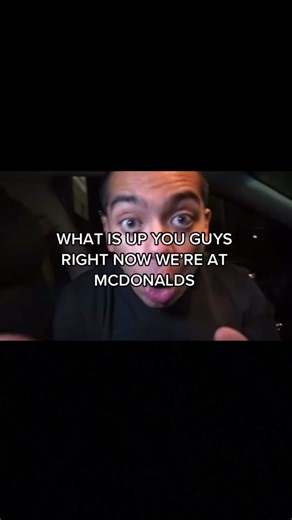 Ordering Among Us Happy Meal at McDonald's at 3 AM