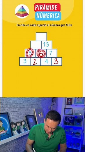 NUMERICAL PYRAMID #danielcarreon #mathematics