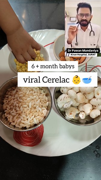 Homemade Cerelac Recipe for Babies 6+ month babys | #shorts #babyfood