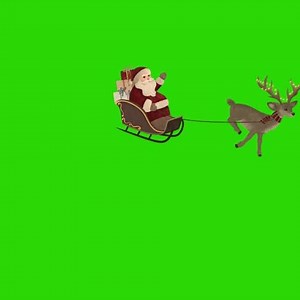 Hand-drawn Santa Reindeer Flying Through Sky Stock Footage Video (100% Royalty-free) 3661204817 | Shutterstock