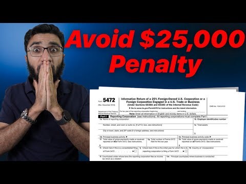 File Form 5472 for a Canadian-owned US LLC (Step by Step Guide)