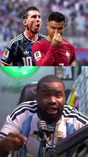 Ronaldo fans please don’t stop crying, CRY FOR ME. Messi has made the whole fanbase look like clowns the World Cup, only you has changed nationality 1 million times and it has always ended in disgrace . I begged to leave Mbappe you said no, now both of us must suffer!!!