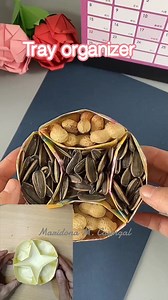 Diy tray organizer #cttoOfvideo #trayorganizer #papercraft | Maridona Morillo Casingal