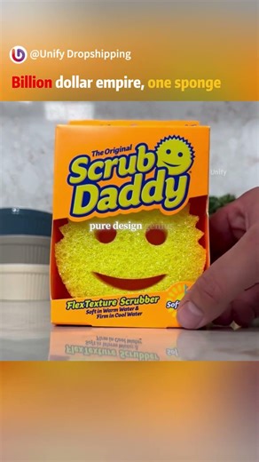 A billion-dollar empire from a single sponge.#dropshipping #makemoneyonline #ecommerce #business