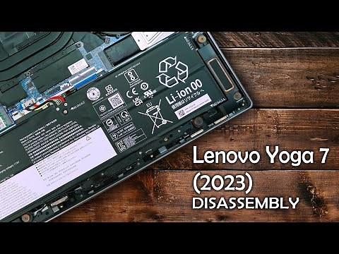 Lenovo Yoga 7 16 (2023) Review - Disassembly