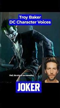 Troy Baker DC Character Voices