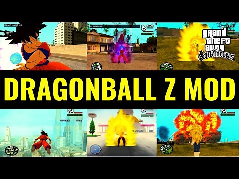 How to install Dragon Ball Z Mod in GTA SA | Goku mod gta sa | Dragon ball z mod gta sa install