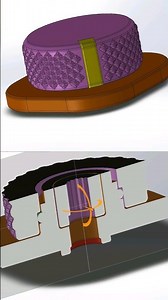 3D Printing a KNURLED volume knob! #solidworks #waterproof #timelapse #design #3dprinting