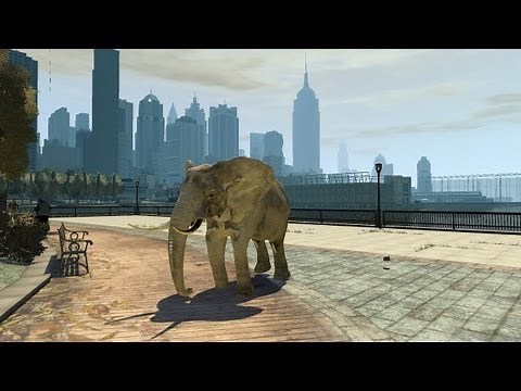 Grand Theft Auto IV - Elephant (MOD) HD