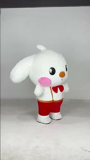 Adult Inflatable Rabbit Costume Full Body Furry Mascot Blow Up Suit for Entertainments