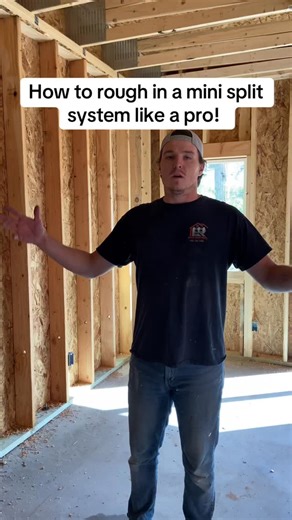1.1K views · 40 reactions | How to rough in a mini split system like a pro | Everything Residential | Facebook
