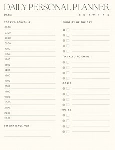 Digital Harmony: Your Ultimate Digital Day Planner - Etsy Canada