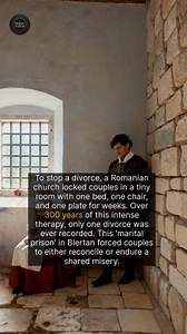 64K views · 772 reactions | This Romanian church locked couples in a room to prevent divorce. | The History Archives | Facebook