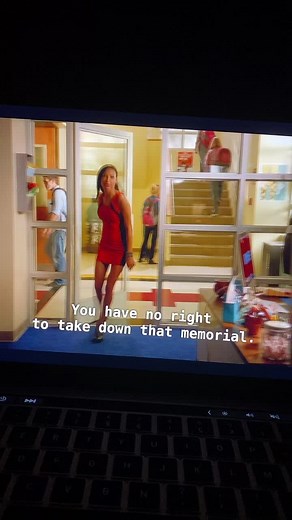 The Emotional Moment When Sue Took Down Finn's Memorial on Glee