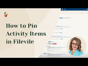 How to Pin Activity Items in Filevine