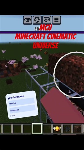 Minecraft cinematic universe #minecraft bee vs wither
